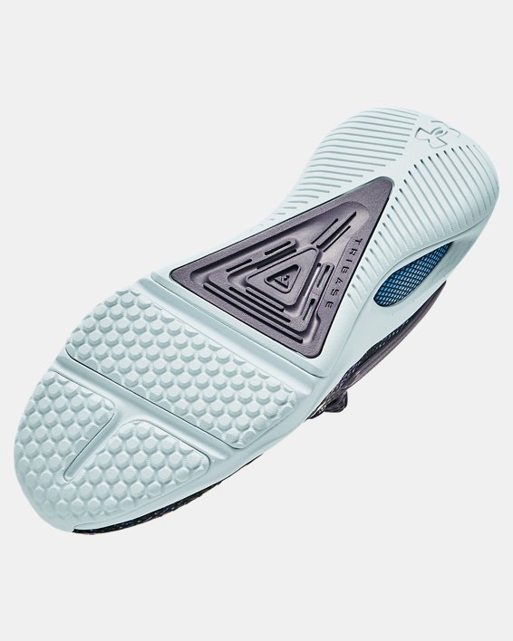 Men's UA HOVR™ Rise 4 Amp Training Shoes, Gray, pdpMainDesktop image number 4